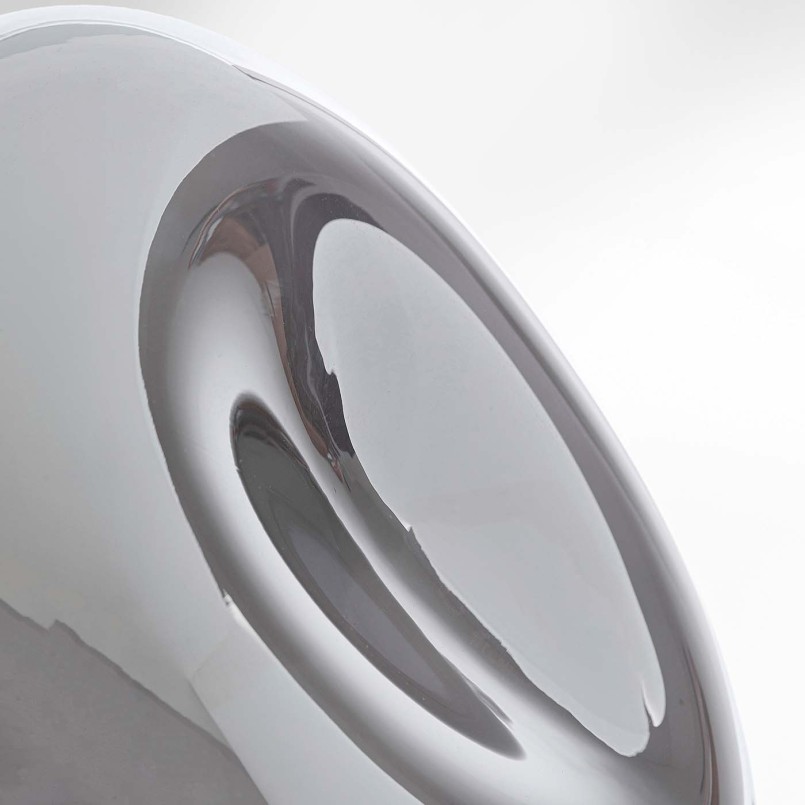 Silver glass table lamp - Supernova - Kare Design