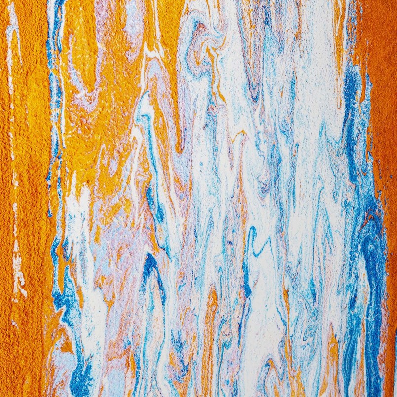 Tableau encadré abstrait orange - Artistas - Kare Design