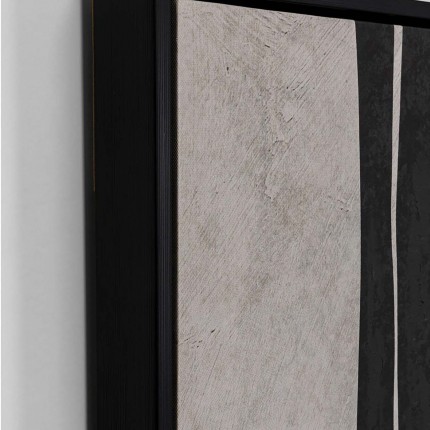 Tableau Artistic 73x113cm noir Kare Design