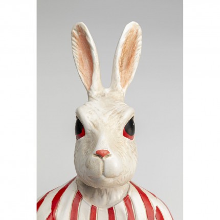 Deco rabbit white and red Kare Design Deco rabbit white and red Kare Design