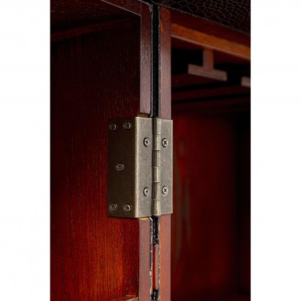 Trunk Bar Globetrotter croco 114cm Kare Design