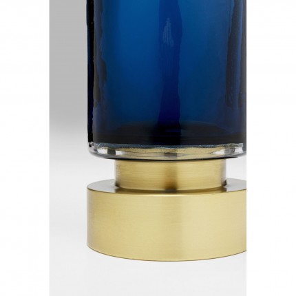 Vase Lumi blue 32cm Kare Design