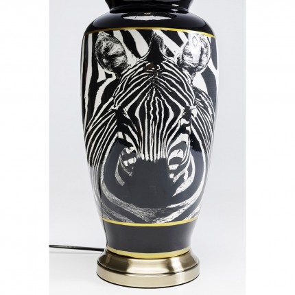 Table Lamp zebra 71cm Kare Design