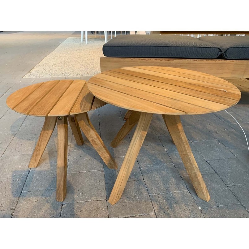 Teak garden coffee table - Rio - Gescova