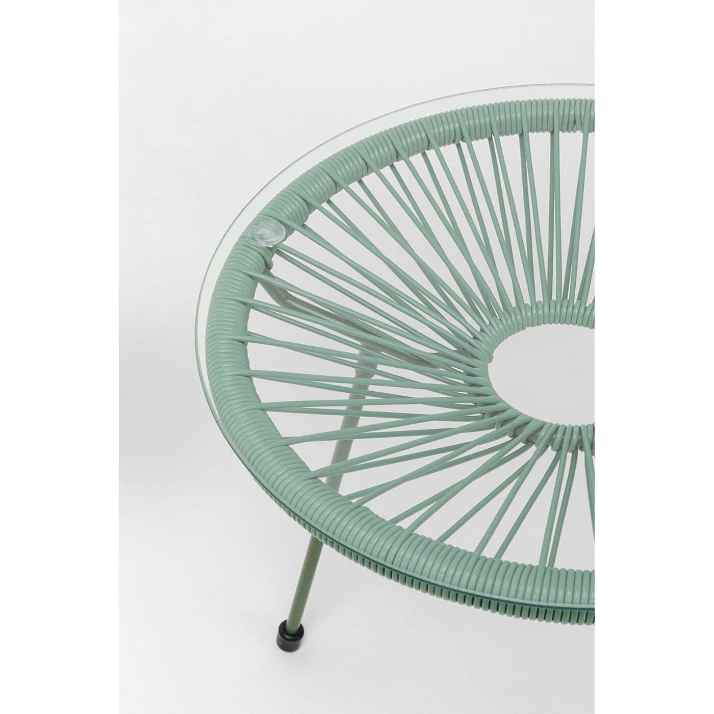 Table d'appoint Acapulco Mono verte Kare Design