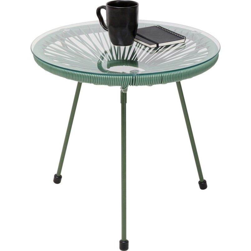 Table d'appoint de jardin verte - Acapulco Mono - Kare Design