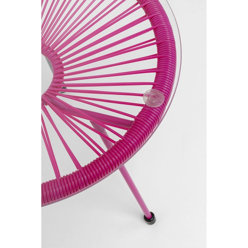 Pink garden side table - Acapulco - Kare Design
