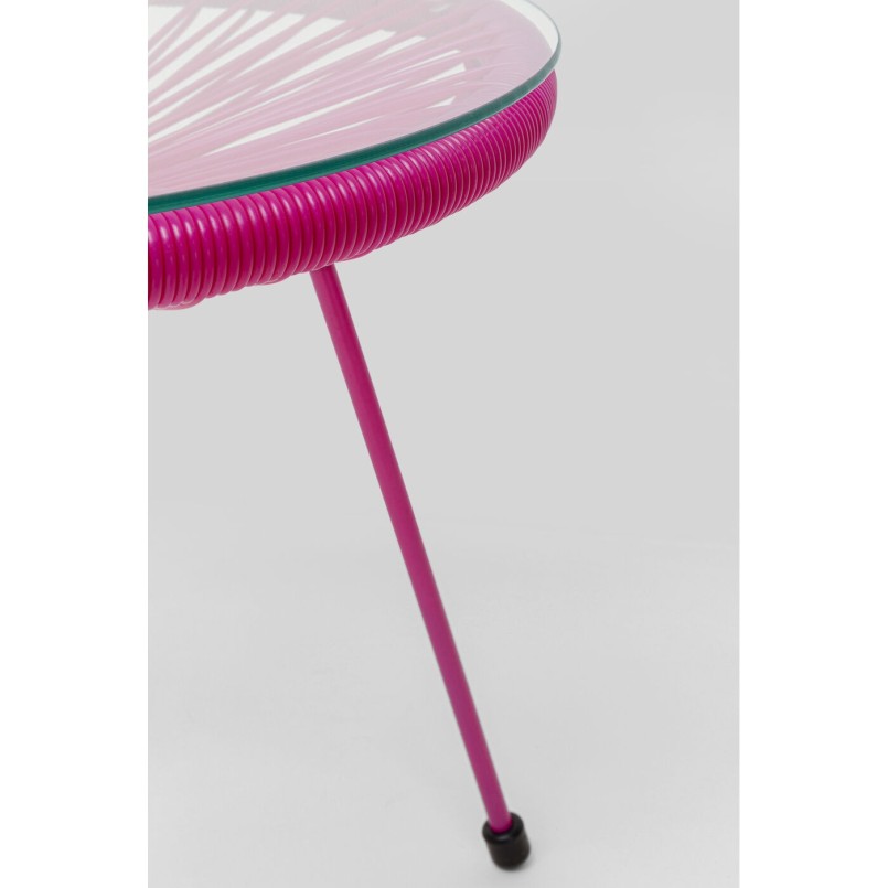 Pink garden side table - Acapulco - Kare Design