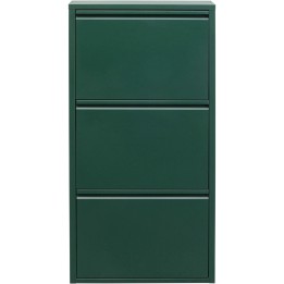 Shoe Container Caruso green 3 drawers Kare Design