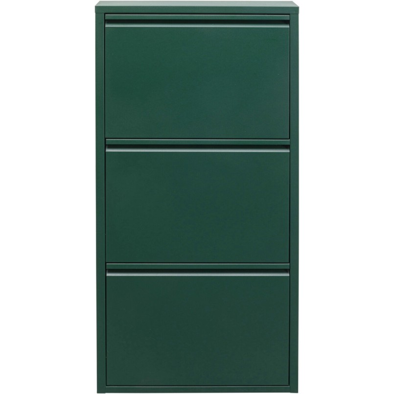 Shoe Container Caruso green 3 drawers Kare Design