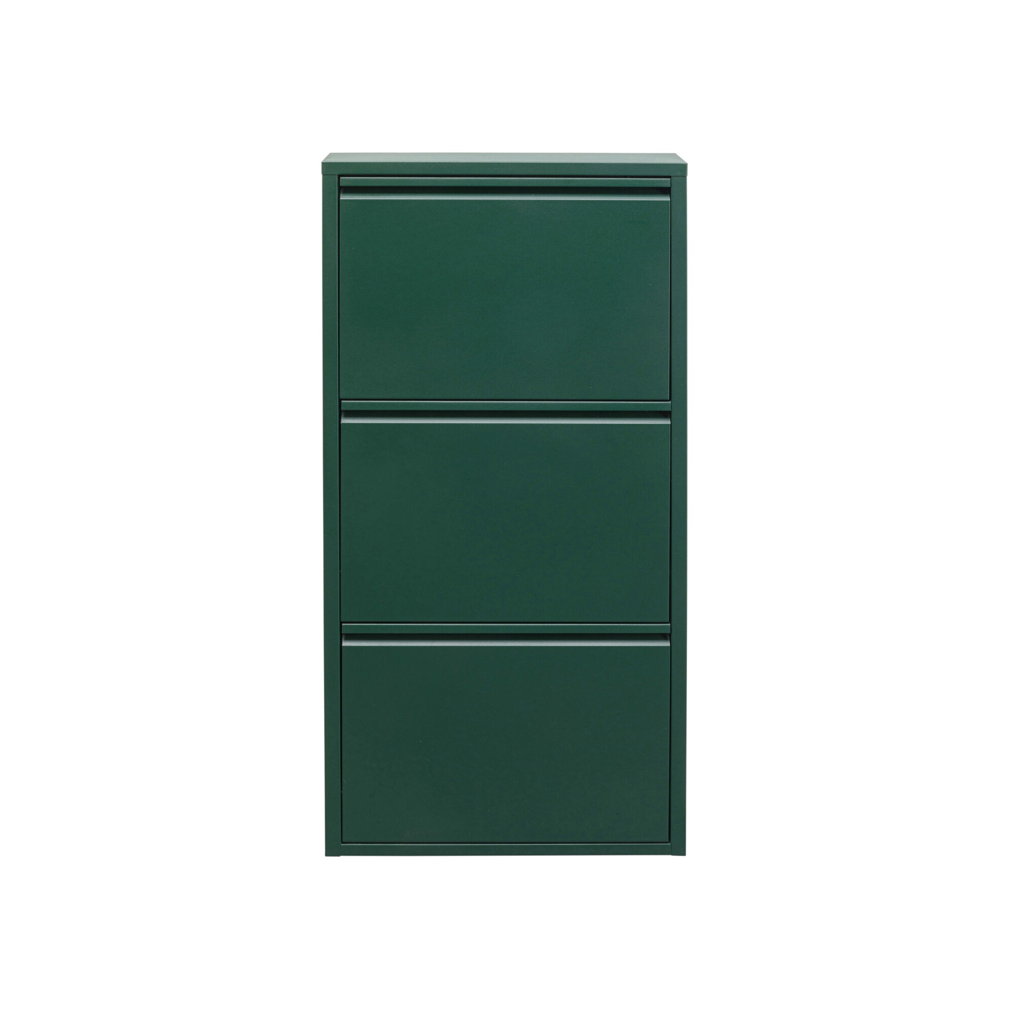 Shoe Container Caruso green 3 drawers Kare Design