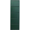 Shoe Container Caruso green 5 drawers Kare Design