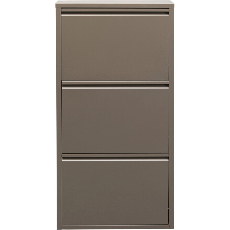 Shoe Container Caruso taupe 3 drawers Kare Design