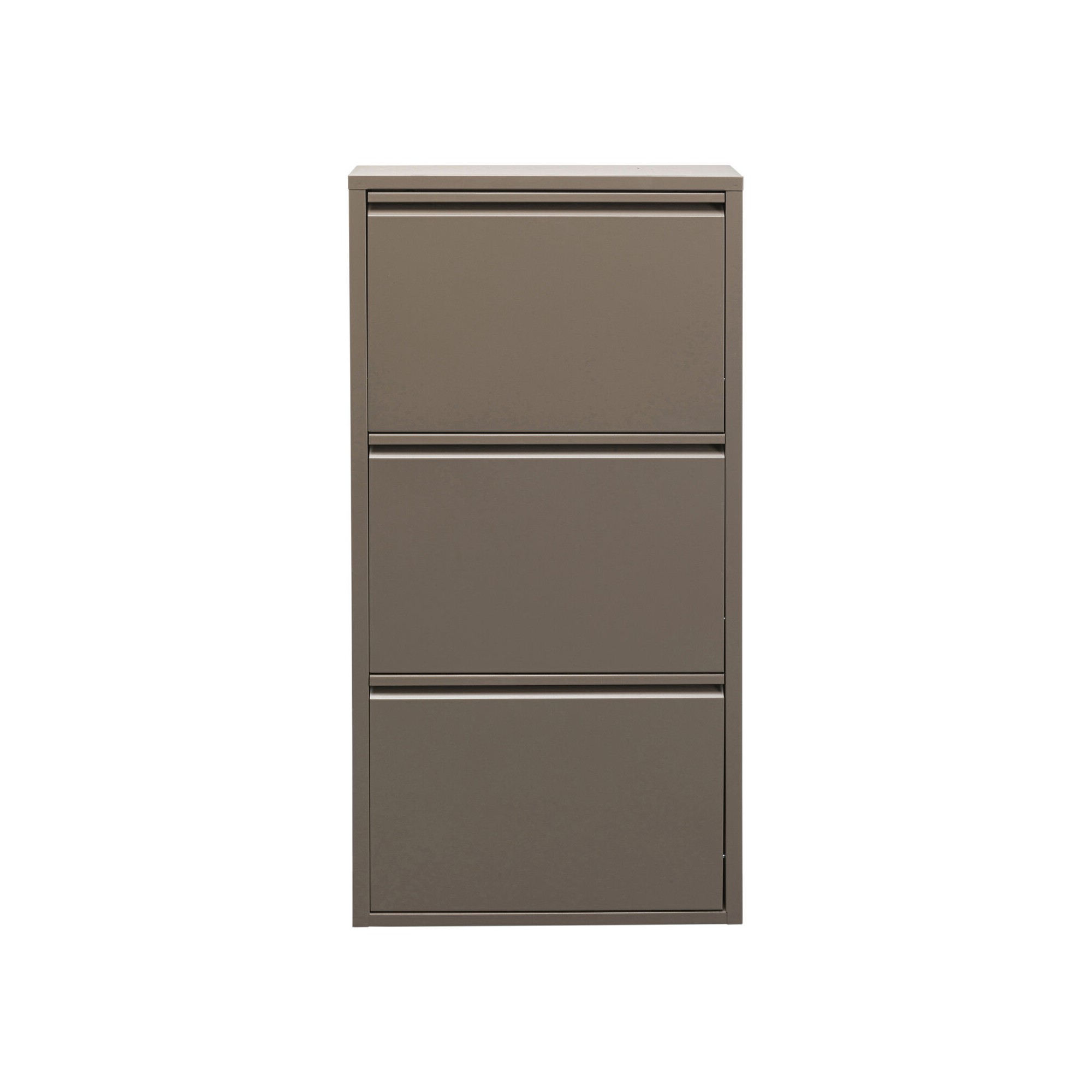 Shoe Container Caruso taupe 3 drawers Kare Design