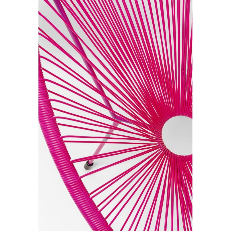 Pink garden armchair - Acapulco Mono - Kare Design