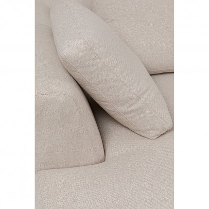 Canapé d'angle Gianna 290cm gauche crème Kare Design