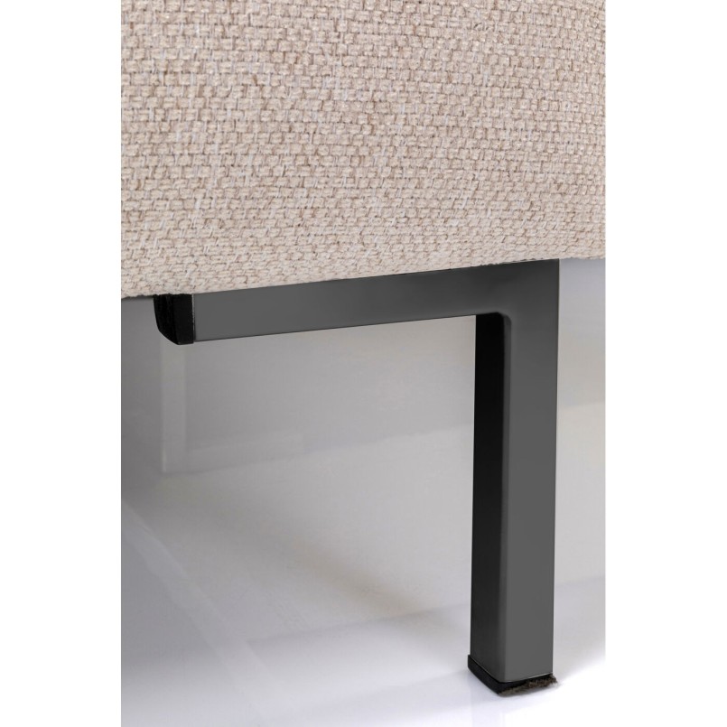 Canapé d'angle contemporain beige - Gianna - Kare Design