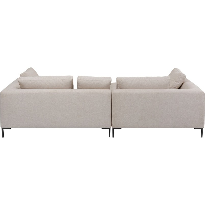 Canapé d'angle contemporain beige - Gianna - Kare Design