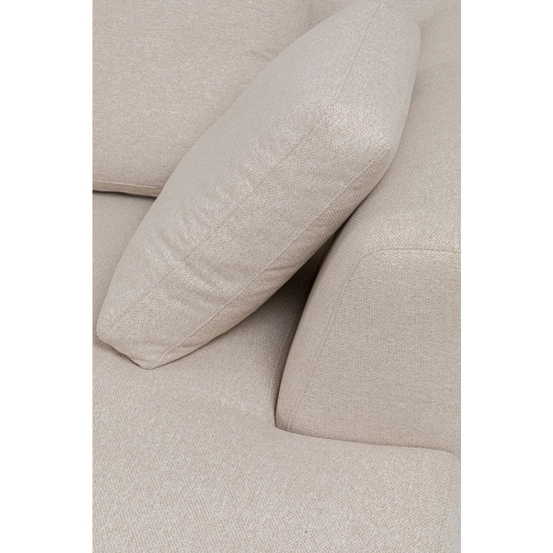 Beige contemporary corner sofa - Gianna - Kare Design