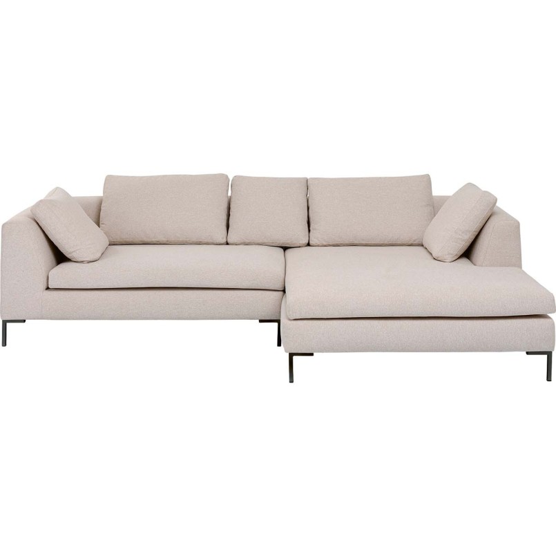 Beige contemporary corner sofa - Gianna - Kare Design