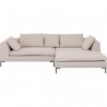 Canapé d'angle Gianna 290cm droite crème Kare Design