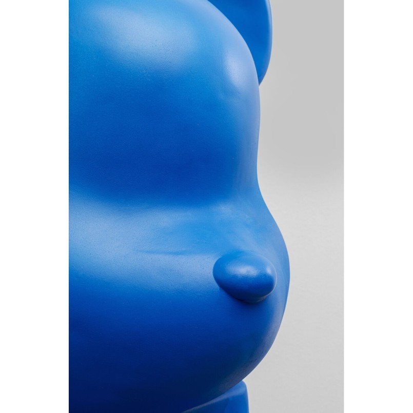 Déco ours bleu debout XL - Kare Design