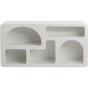 Etagère Paco blanc 140x75cm