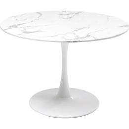 Table ronde en marbre minéral - Veneto - Kare Design
