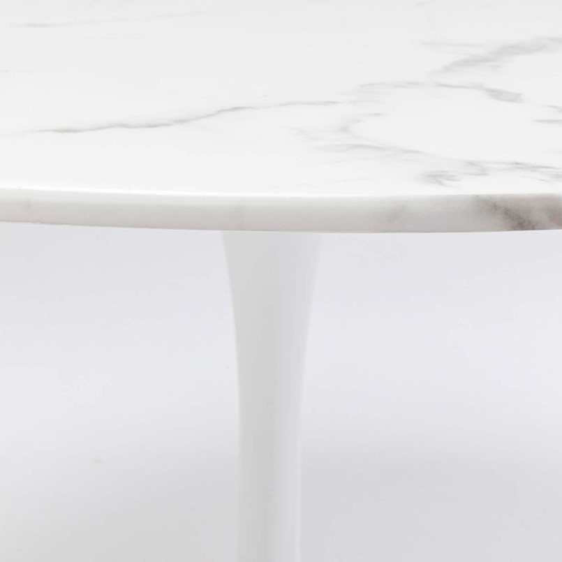 Table ronde en marbre minéral - Veneto - Kare Design
