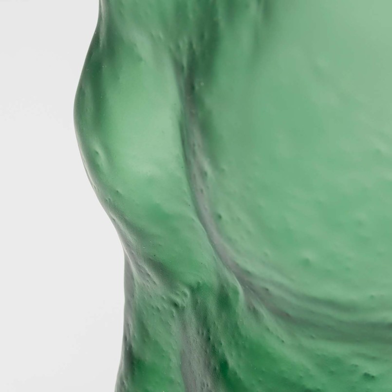 Vase en verre vert - Enrique - Kare Design
