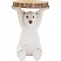Table d\'appoint Animal ours polaire Kare Design