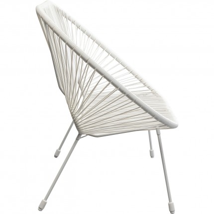 Banquette Acapulco Mono blanche Kare Design