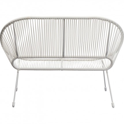 Banquette Acapulco Mono blanche Kare Design