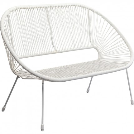 Banquette Acapulco Mono blanche Kare Design