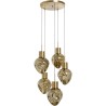 Golden glass suspension - Supernova - Kare Design