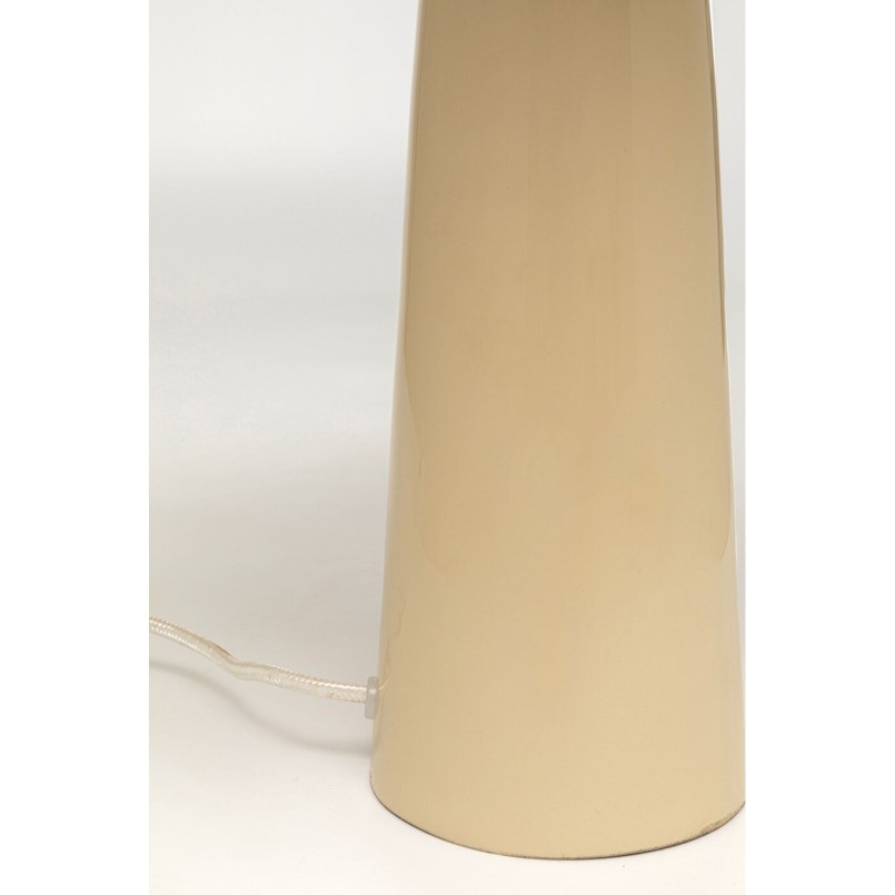 Lampe à poser Cloudy rond écru 49cm