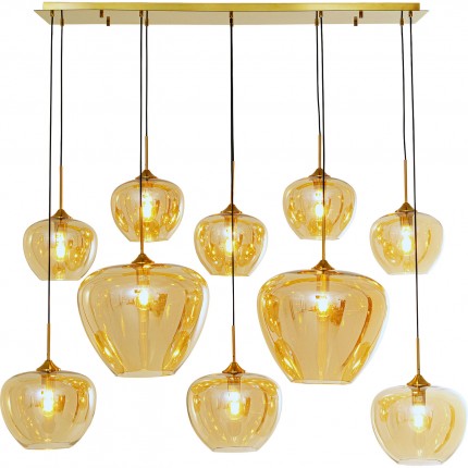 Pendant Lamp Sphere 160cm amber Kare Design