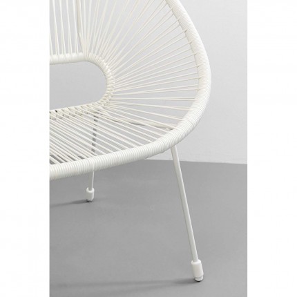 Banquette Acapulco Mono blanche Kare Design
