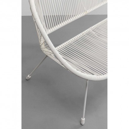 Banquette Acapulco Mono blanche Kare Design