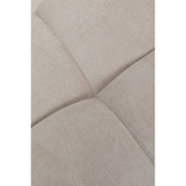 Repose-pieds en velours crème - Nia - Kare Design