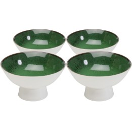 Bols verts et blancs en porcelaine - Colorino - Kare Design