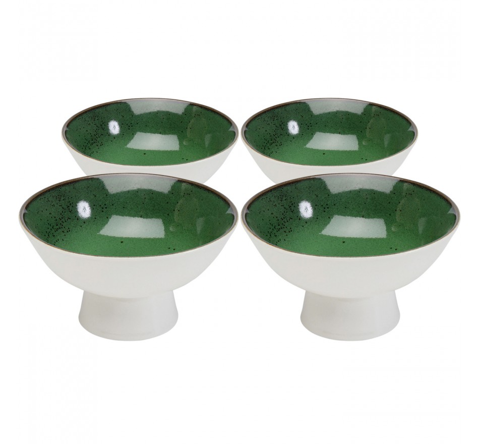 Bowl Colorino green Ø17cm (4/set) Kare Design Bowl Colorino green Ø17cm (4/set) Kare Design