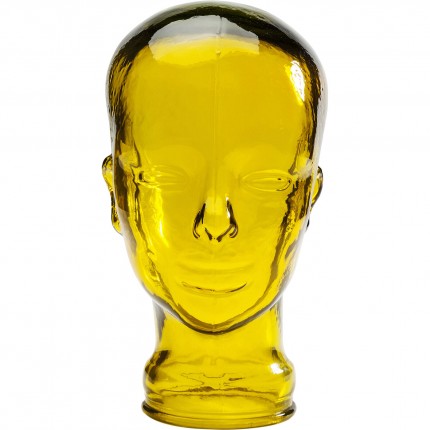 Deco headphone mount transparent yellow Kare Design Deco headphone mount transparent yellow Kare Design