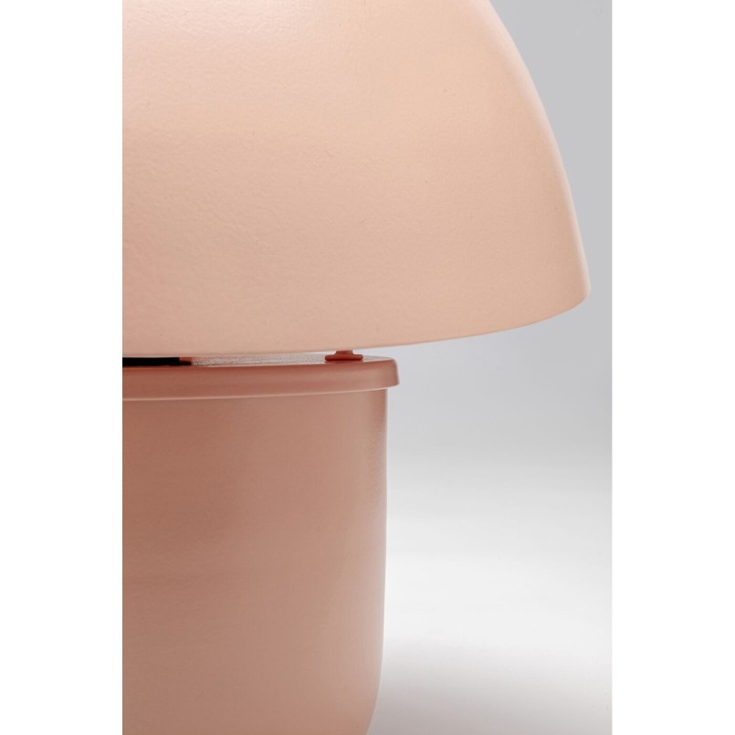 Lampe à poser Mushroom peach 27cm