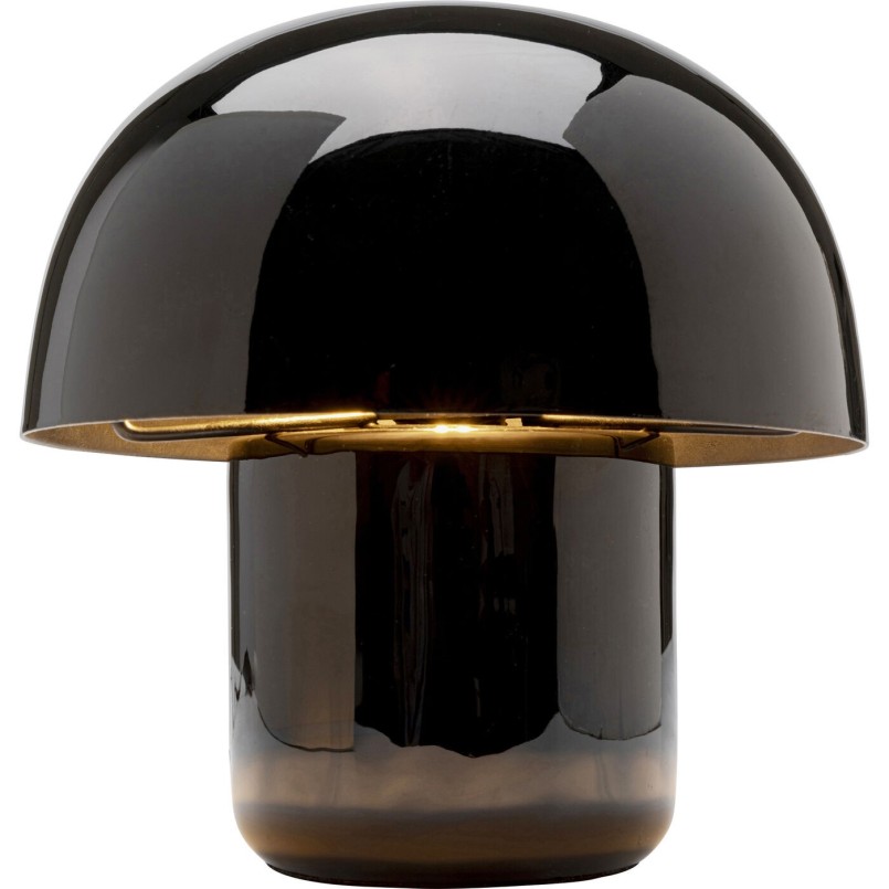 Lampe à poser Mushroom noir 20cm