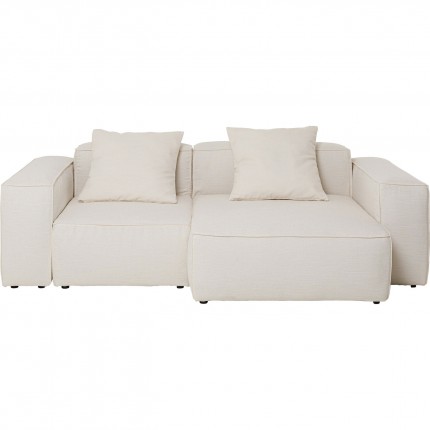 Outdoor Corner Sofa Kalua 2-Seater cream Kare Design