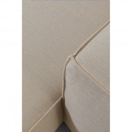 Outdoor Corner Sofa Kalua 2-Seater cream Kare Design