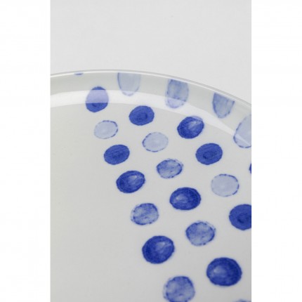 Plate Partito Dots Ø27cm (4/set) Kare Design Plate Partito Dots Ø27cm (4/set) Kare Design