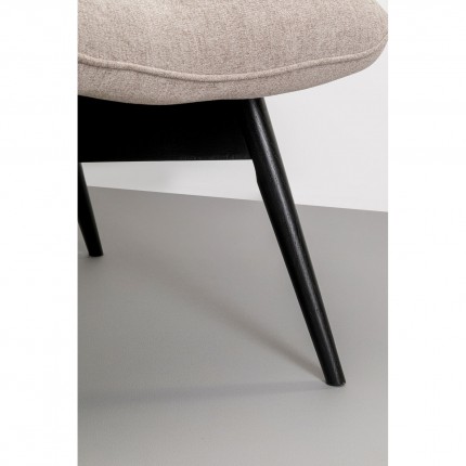 Armchair Vicky taupe Kare Design