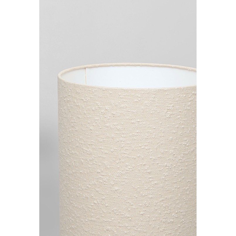 Lampadaire Marleen beige bouclé 130cm